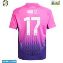 Tyskland Florian Wirtz #17 Bortedrakt EM 2024 Kortermet